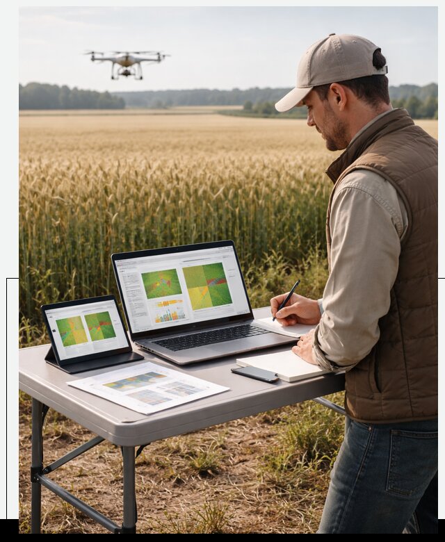 Система AI прогнозирования урожайности для точных агрономий в Твери