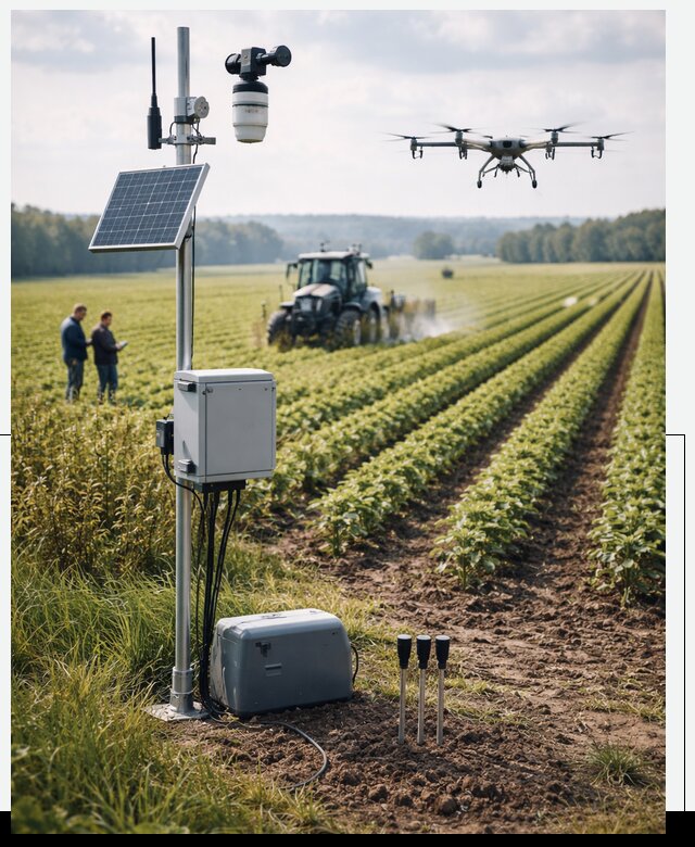 Разработка IoT мониторинга полей в Твери от 9240 р. | АвикейТвр